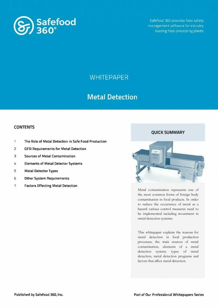 X Metal Detection