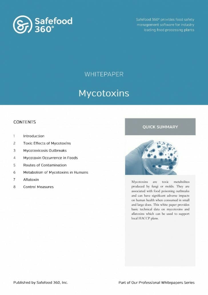 X Mycotoxins introduction